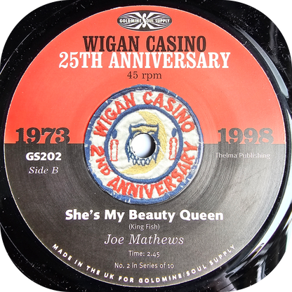 Jackey Beavers - I Need My Baby - Goldmine Wigan Casino