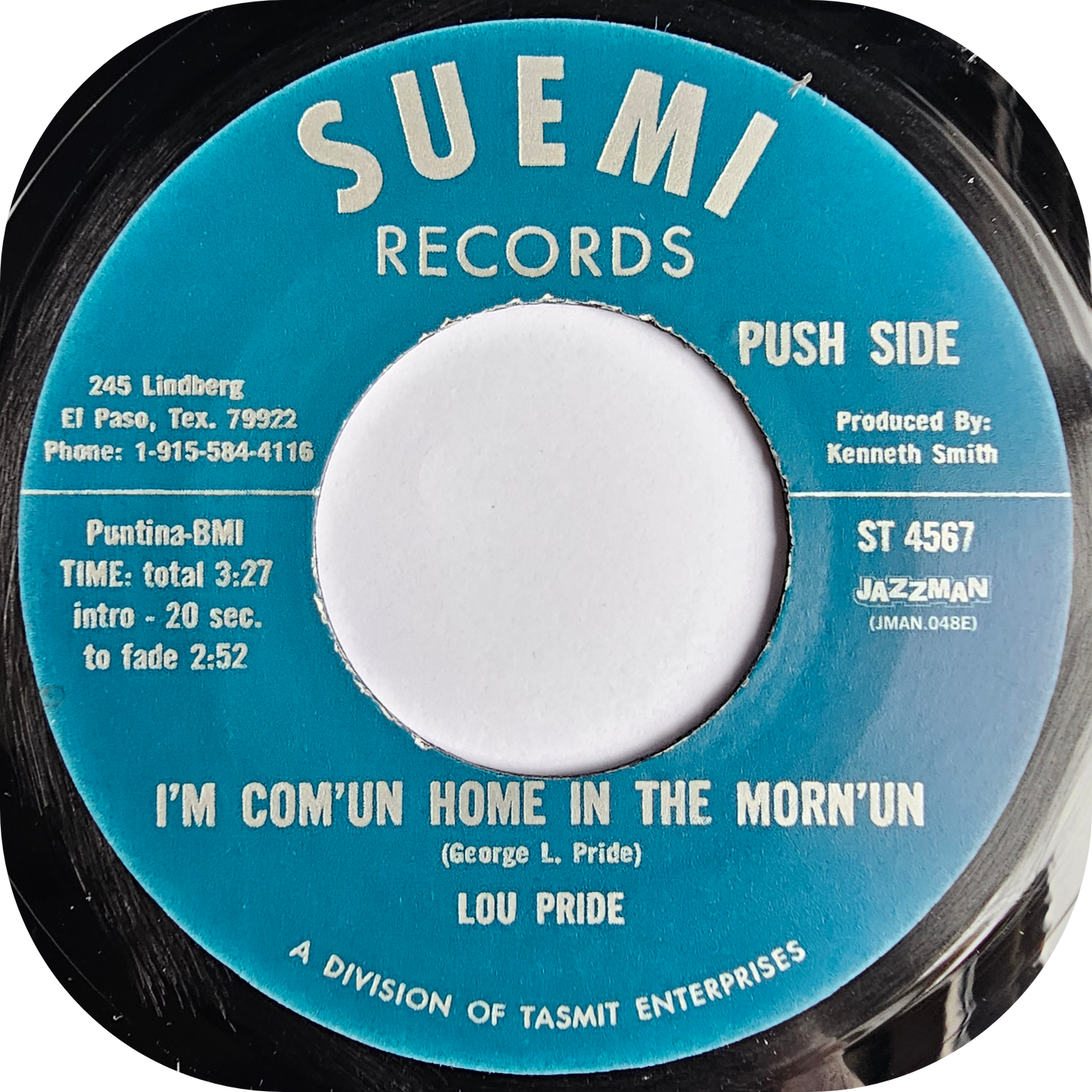 Lou Pride - The Suemi Sessions - Jazzman