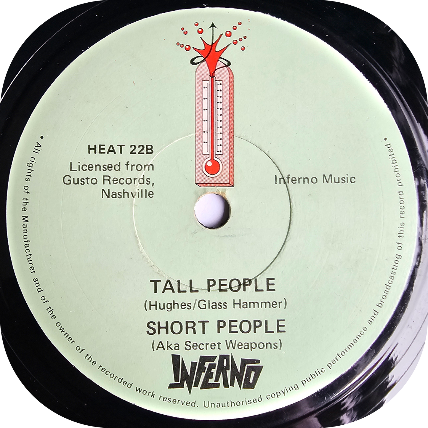 Short People - Why'd You Put It To Me Baby - Inferno