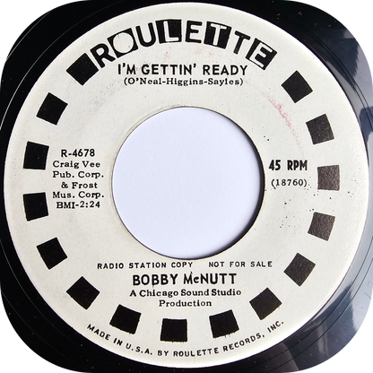 Bobby McNutt - I'm Gettin' Ready - Roulette DEMO
