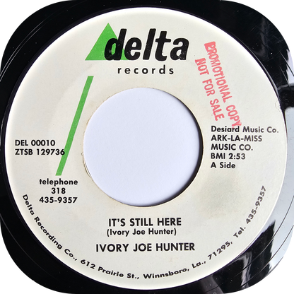 Ivory Joe Hunter - I'm Looking For A Girl - Delta
