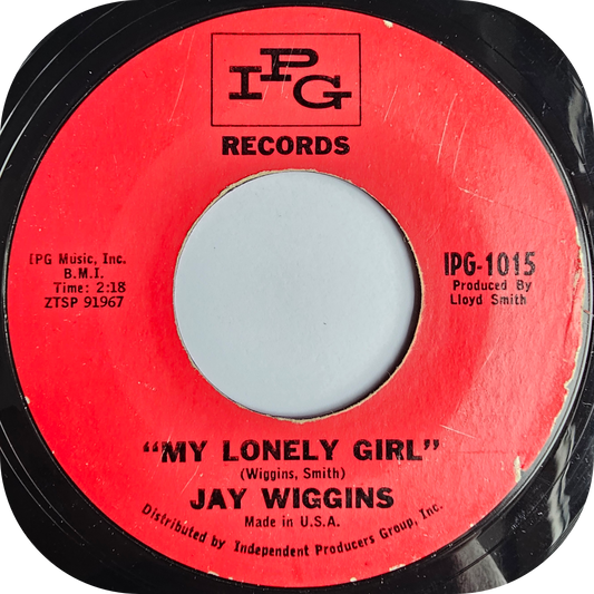 Jay Wiggins - My Lonely Girl - IPG