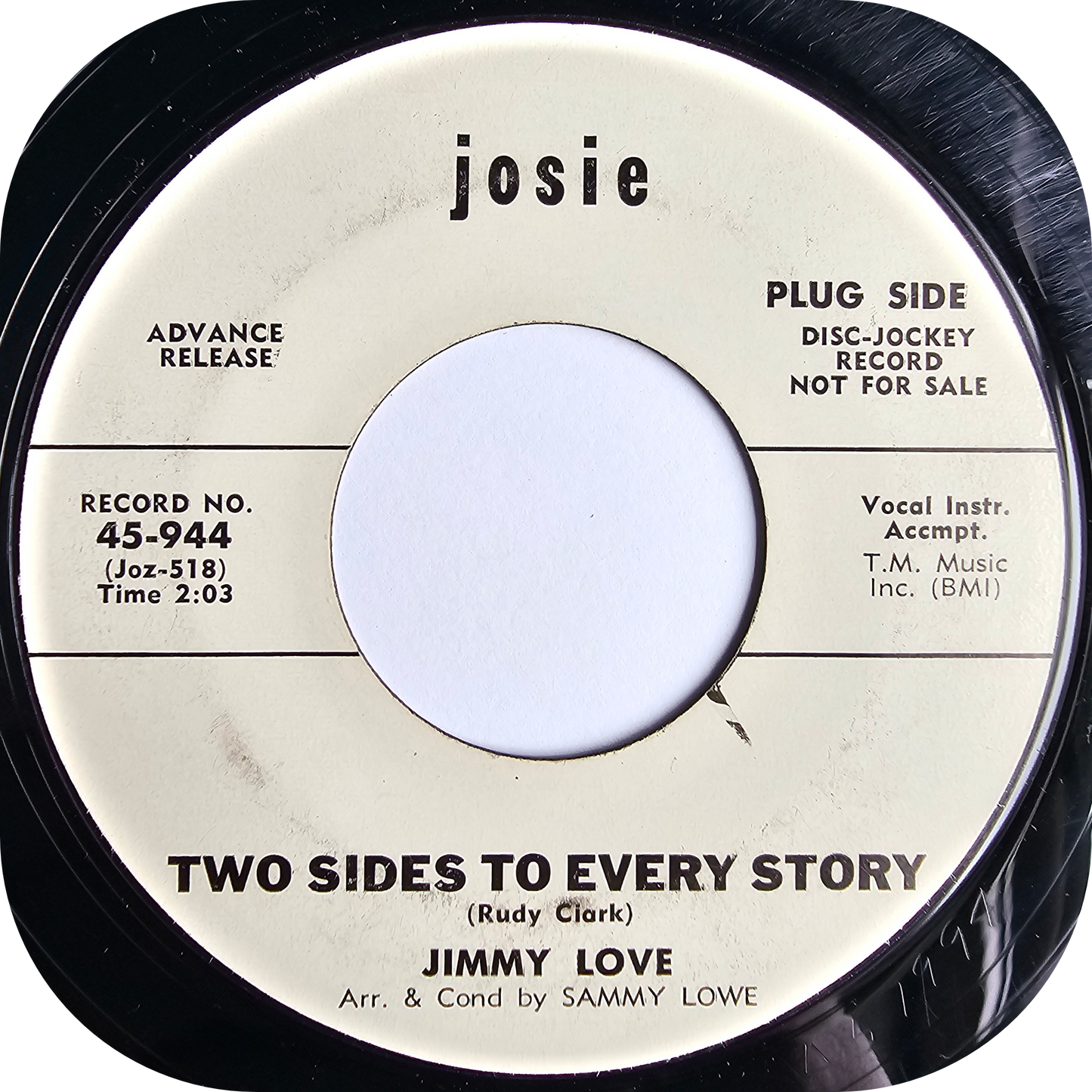 Jimmy Love - Two Sides To Every Story - Josie DEMO