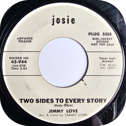Jimmy Love - Two Sides To Every Story - Josie DEMO
