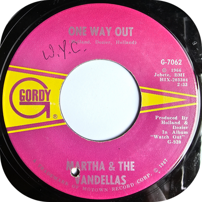 Martha Reeves - One Way Out - Gordy