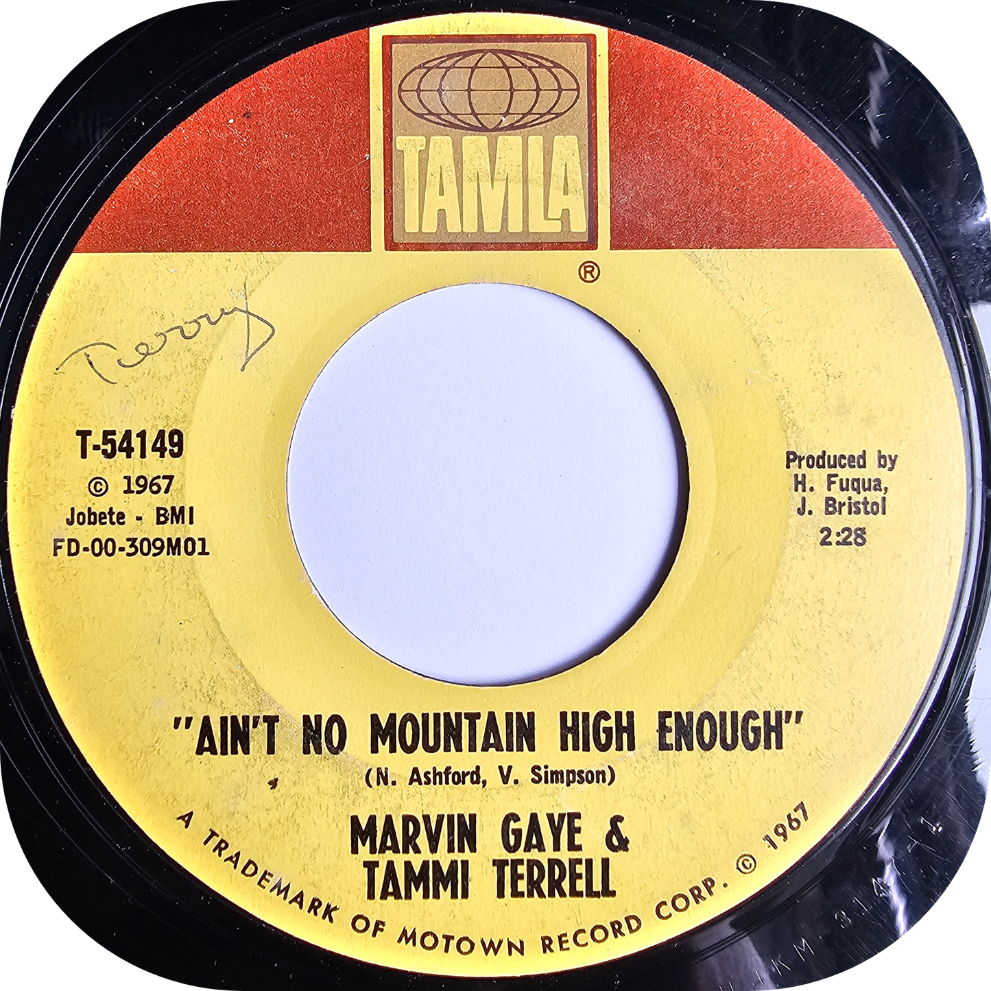 Marvin Gaye & Tammi Terrell - Ain't No Mountain High Enough - Tamla