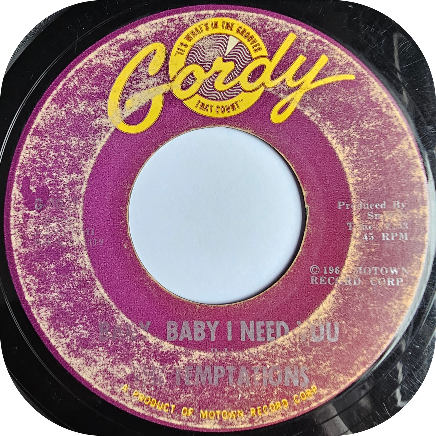Temptations, The - Girl - Gordy