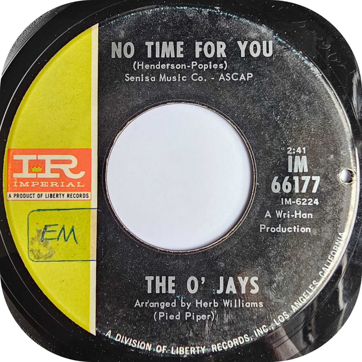 O'Jays, The - No Time For You - Imperial
