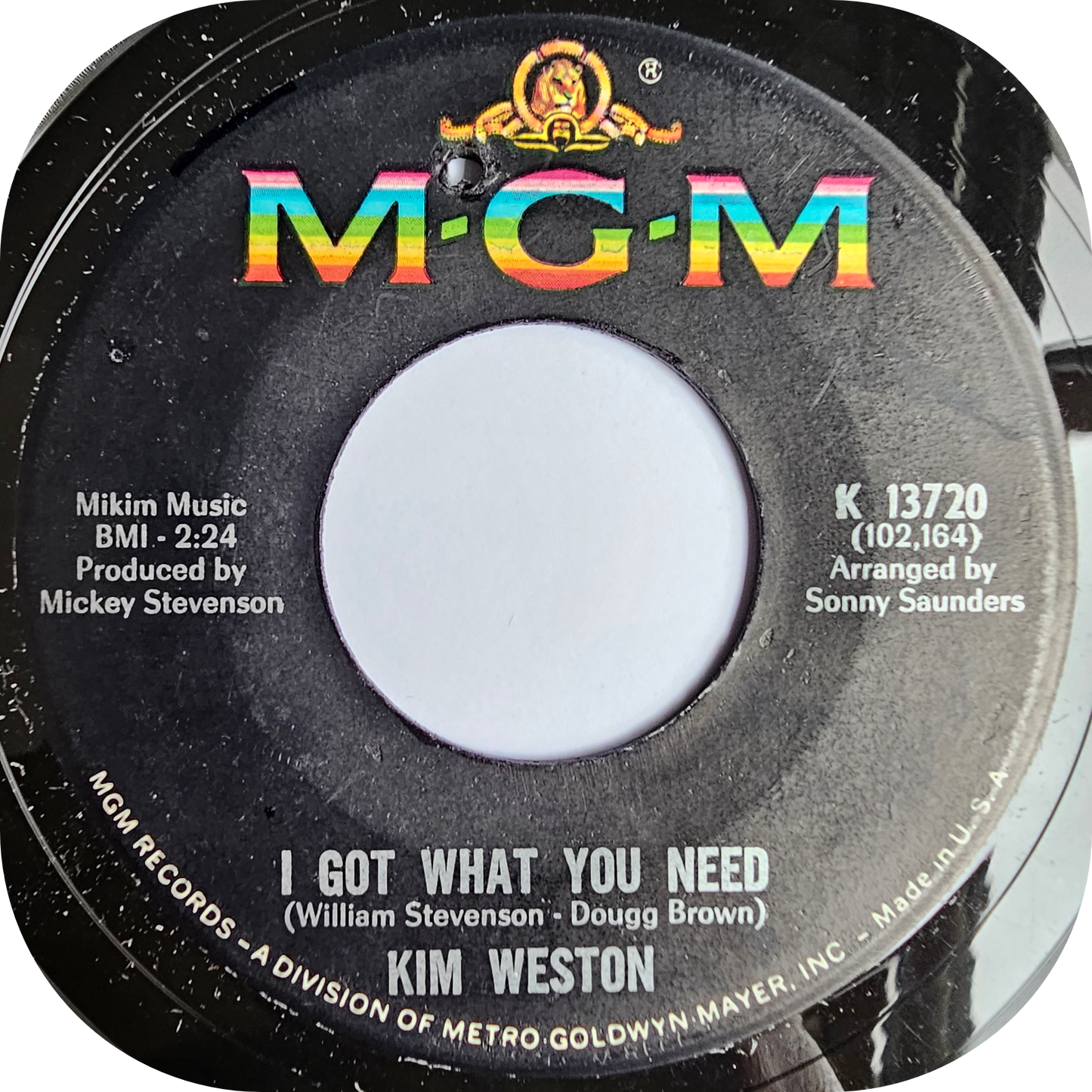 Kim Weston - I Got What You Need - MGM