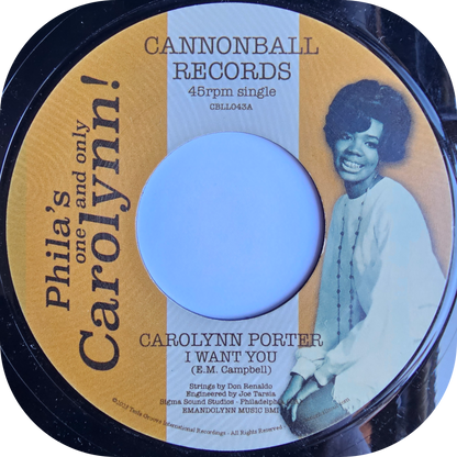 Carolynn Porter - I Want You - Cannonball