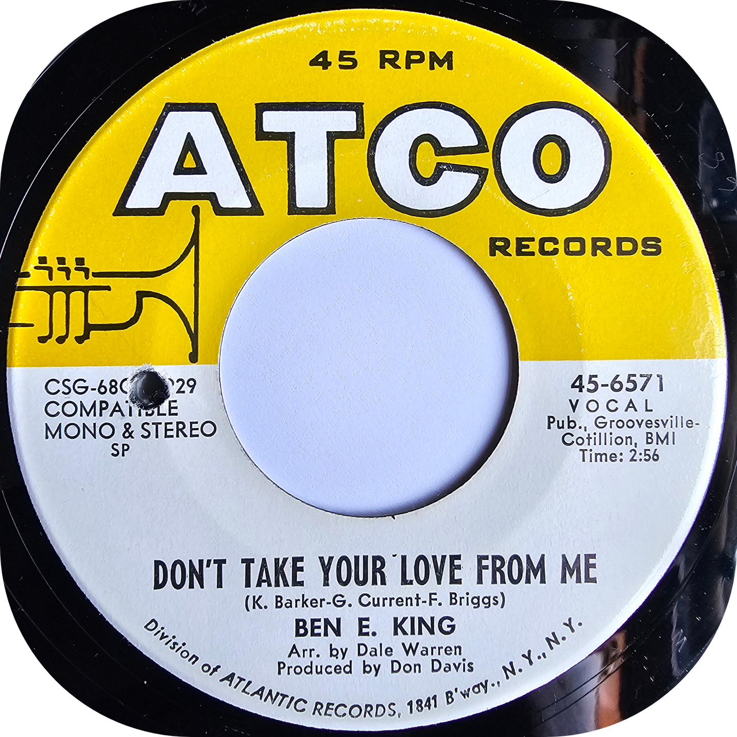 Ben E King - Forgive This Soul - Atco