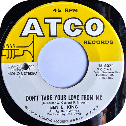 Ben E King - Forgive This Soul - Atco
