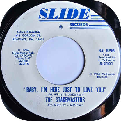 Stagemasters, The - Baby, I'm Here Just To Love You - Slide