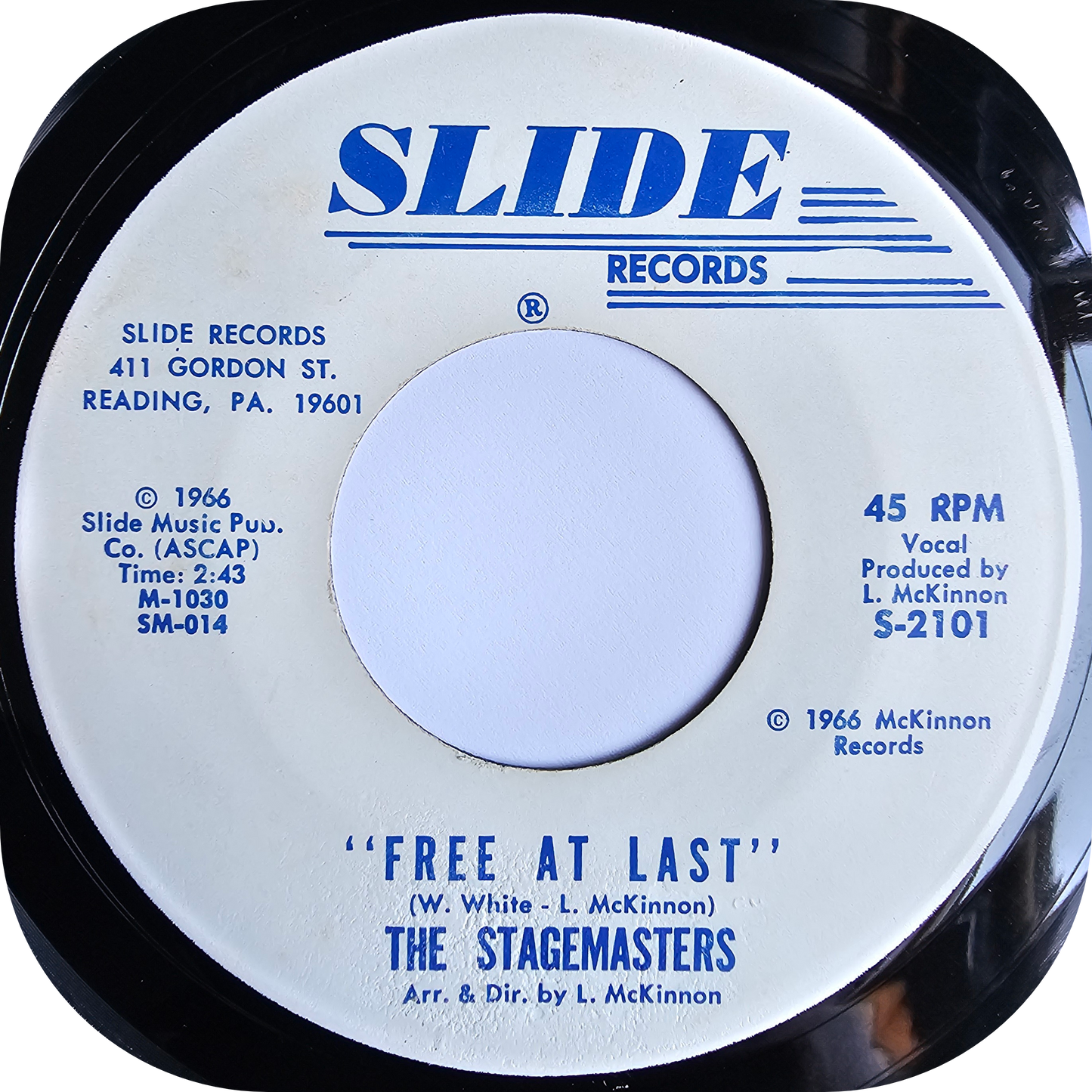 Stagemasters, The - Baby, I'm Here Just To Love You - Slide