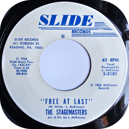 Stagemasters, The - Baby, I'm Here Just To Love You - Slide