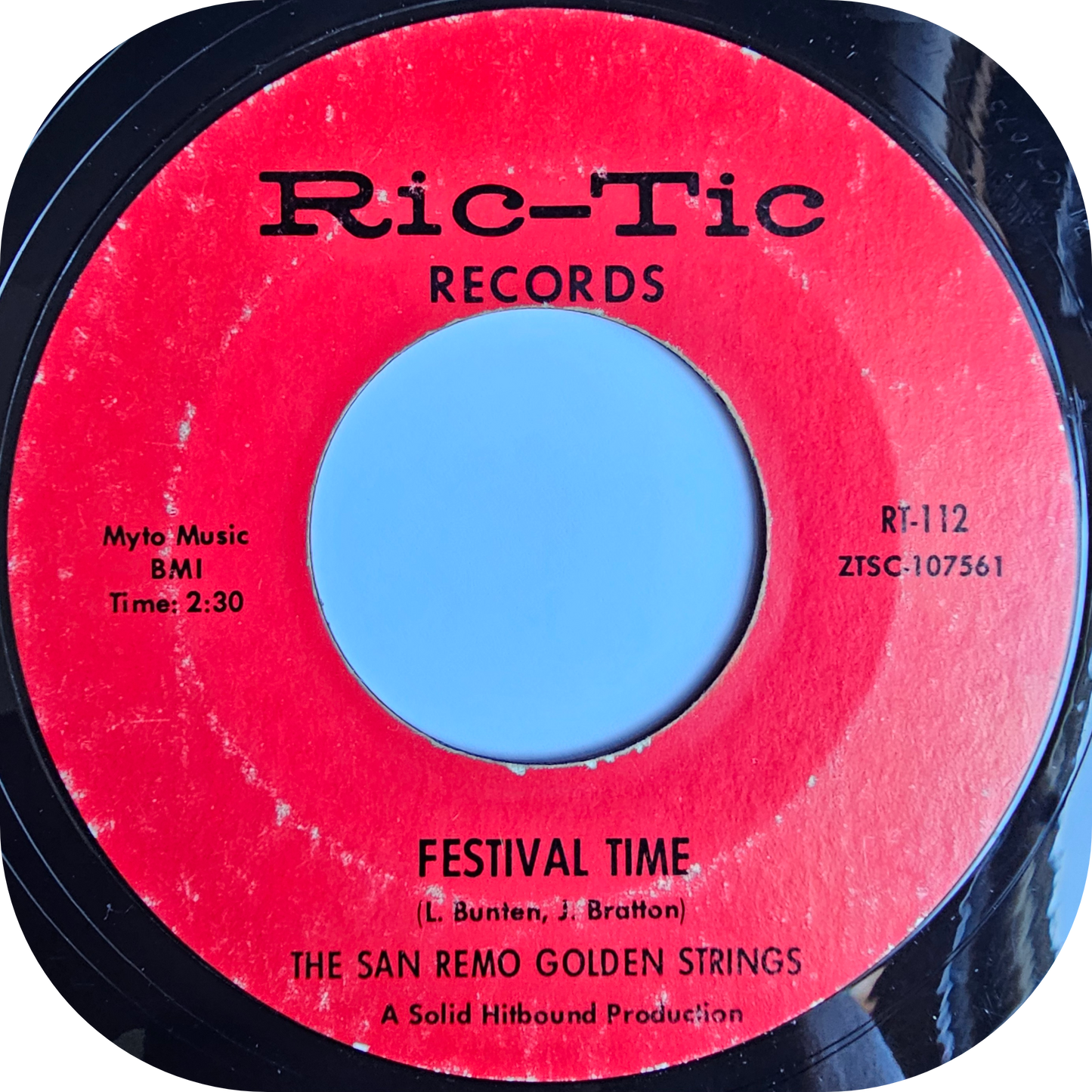 San Remo Golden Strings, The - Festival Time - Ric Tic