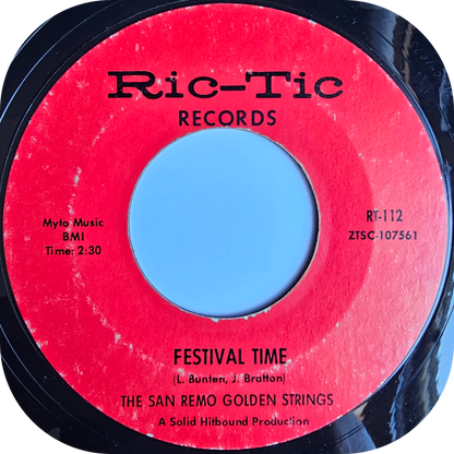 San Remo Golden Strings, The - Festival Time - Ric Tic