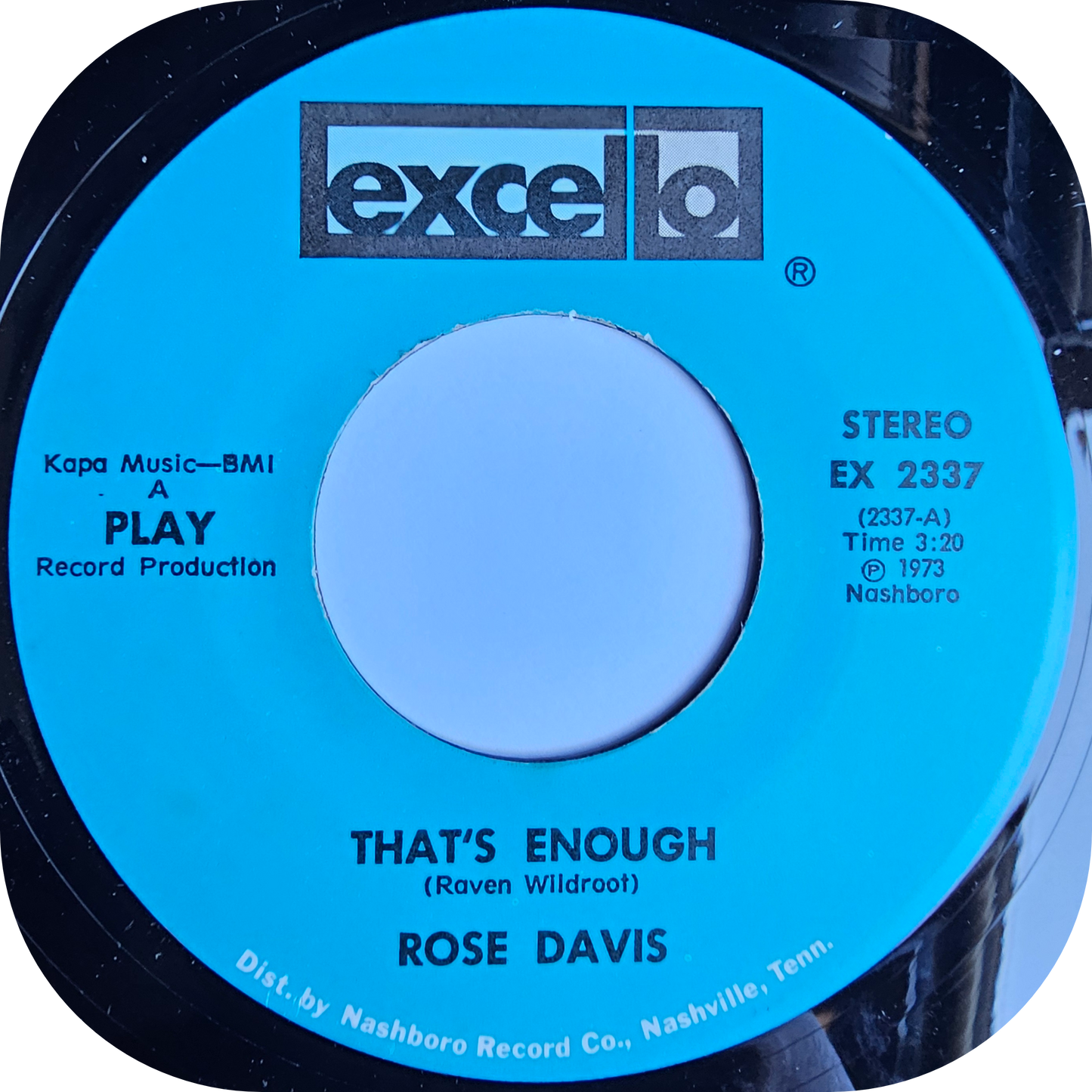 Rose Davis - That's Enough - Excello