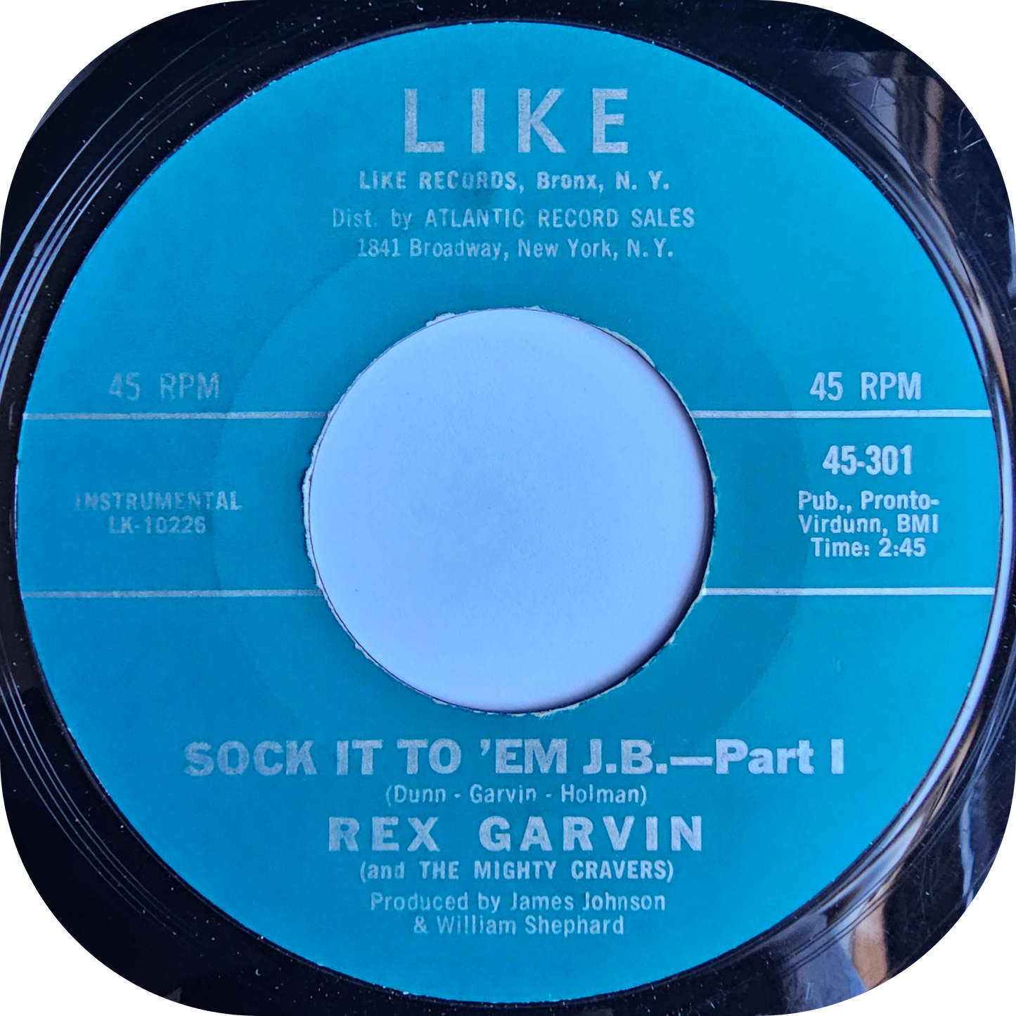 Rex Garvin -  Sock It To Em JB - Like