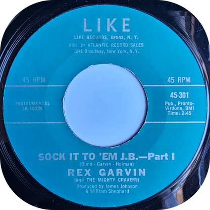 Rex Garvin -  Sock It To Em JB - Like