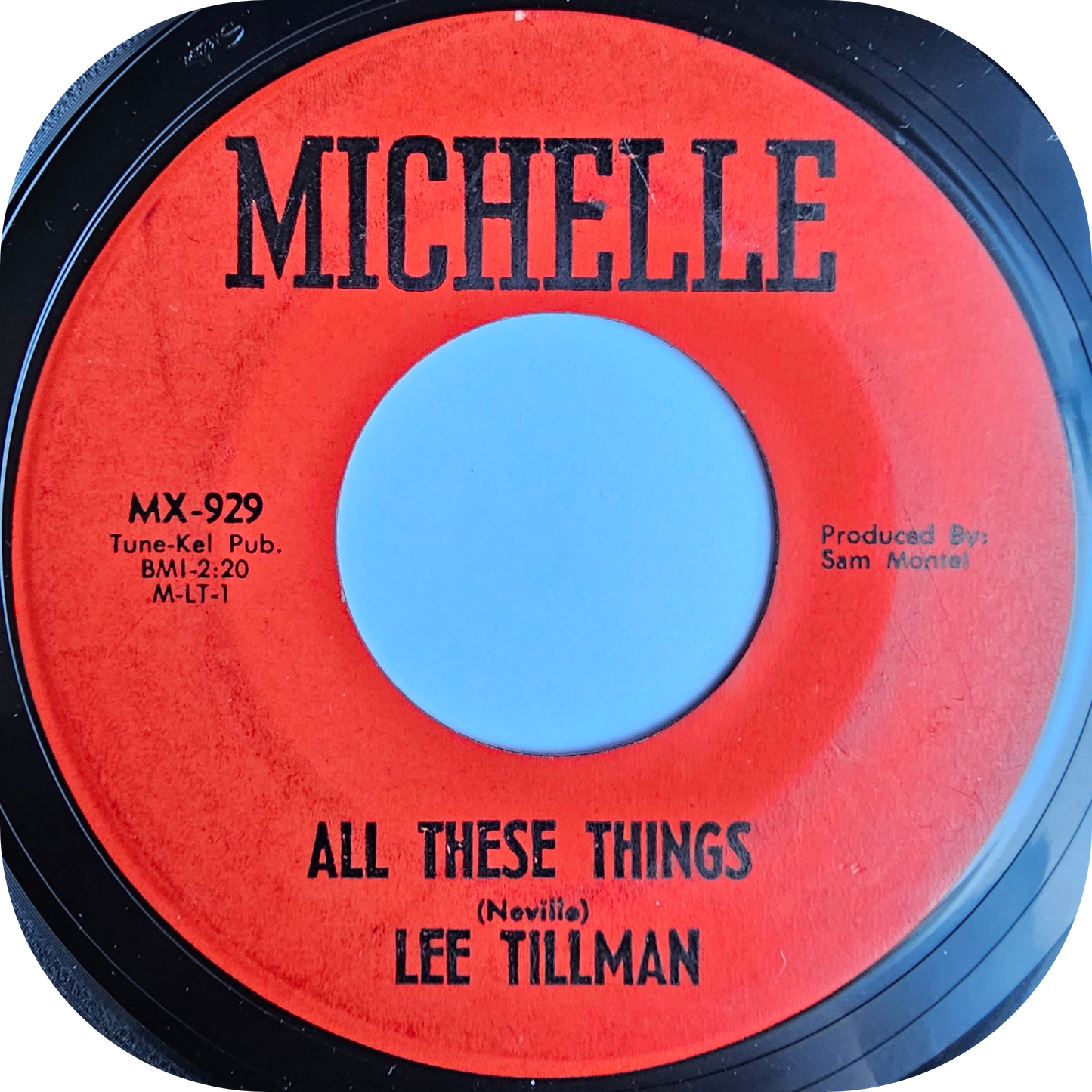 Lee Tillman - All These Things - Michelle