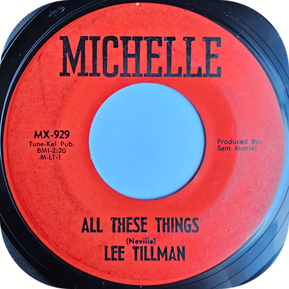 Lee Tillman - All These Things - Michelle