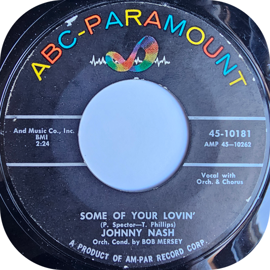 Johnny Nash - Some Of Your Lovin' - ABC