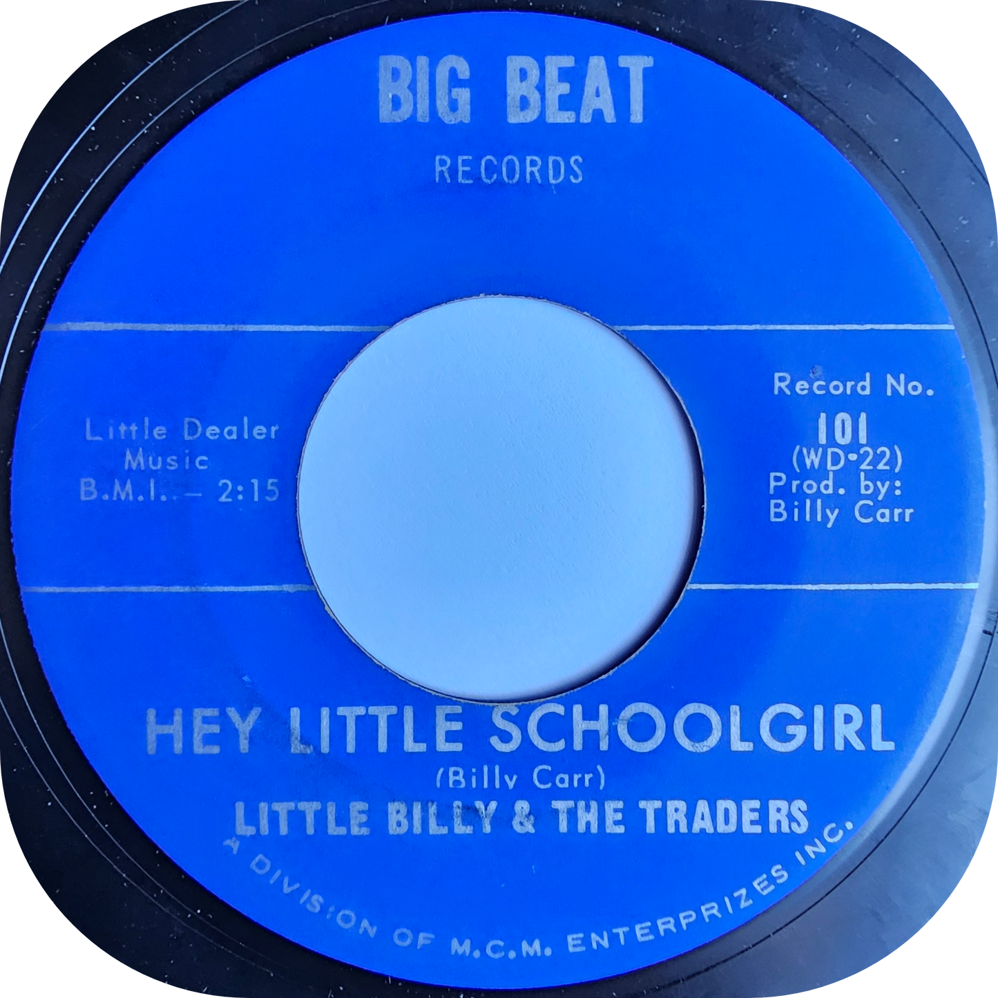 Little Billy - Hey Little Schoolgirl - Big Beat