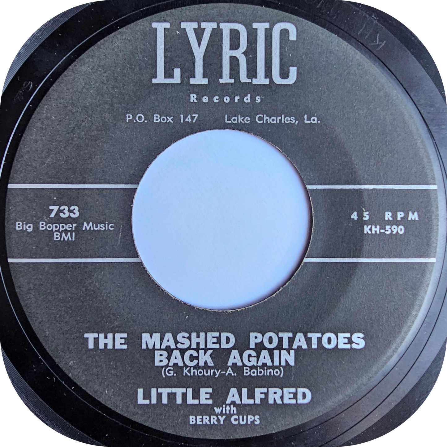 Little Alfred - The Mashed Potatoes Back Again - Lyric