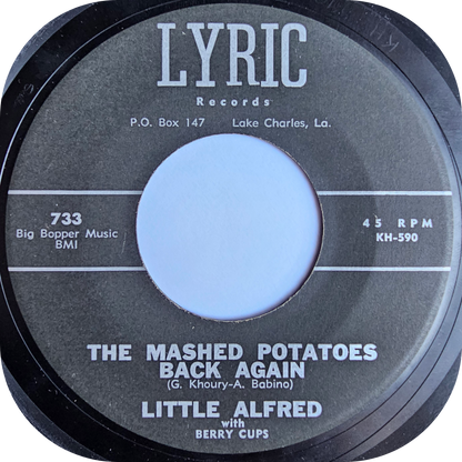 Little Alfred - The Mashed Potatoes Back Again - Lyric