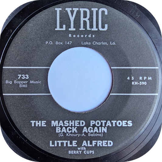 Little Alfred - The Mashed Potatoes Back Again - Lyric