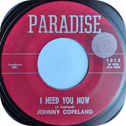 Johnny Copeland - I Need You Now - Paradise