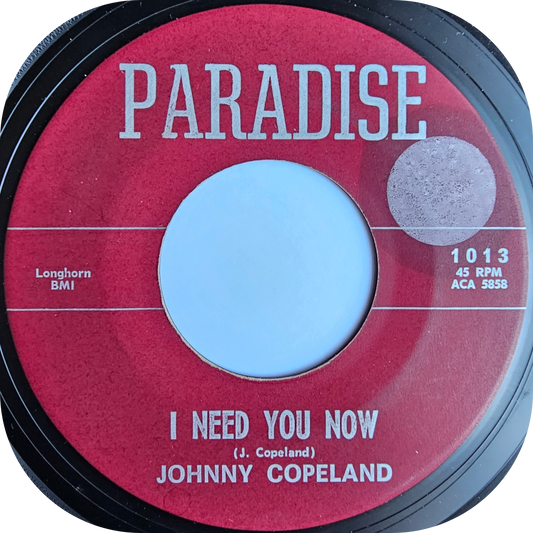 Johnny Copeland - I Need You Now - Paradise