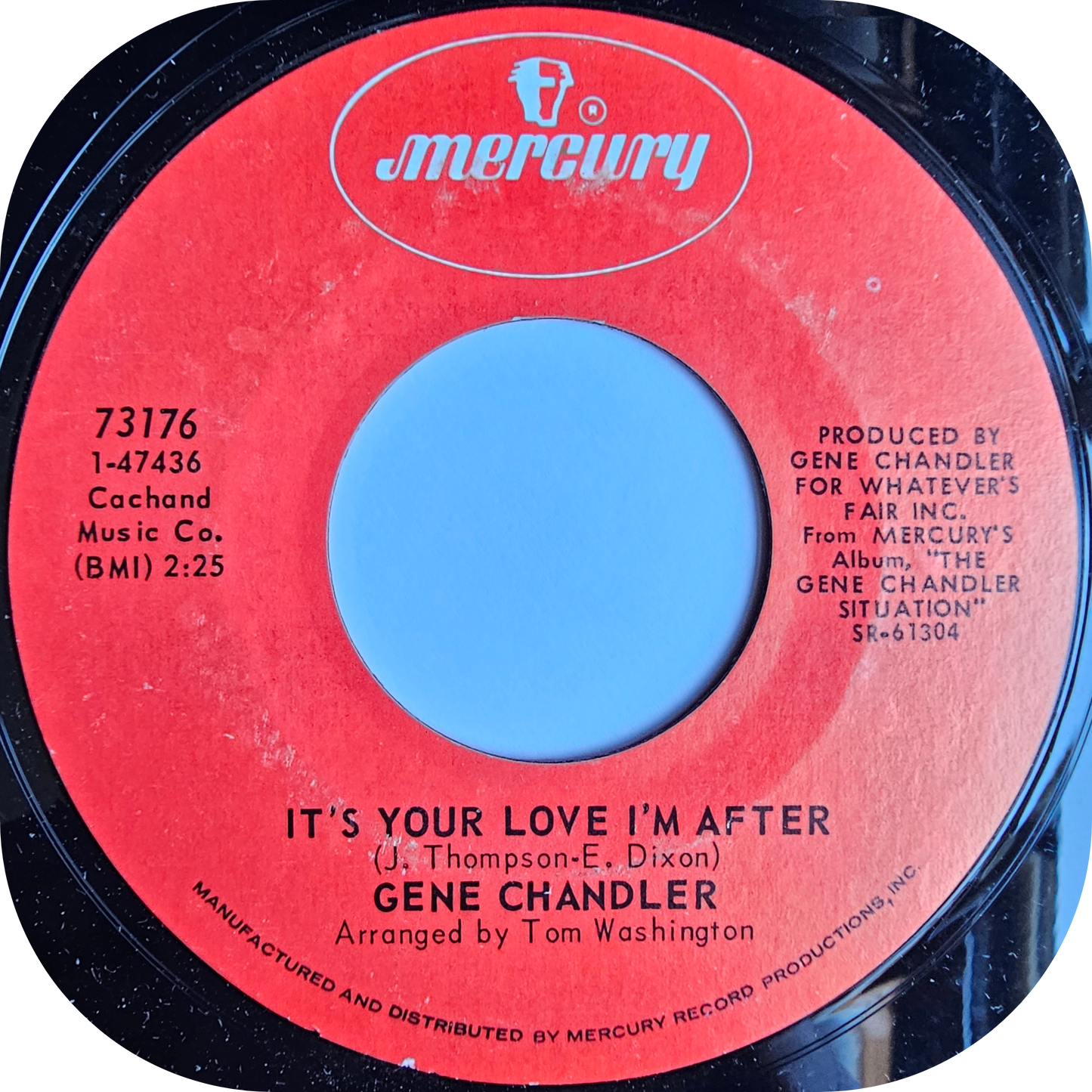 Gene Chandler - It's Your Love I'm After - Mercury