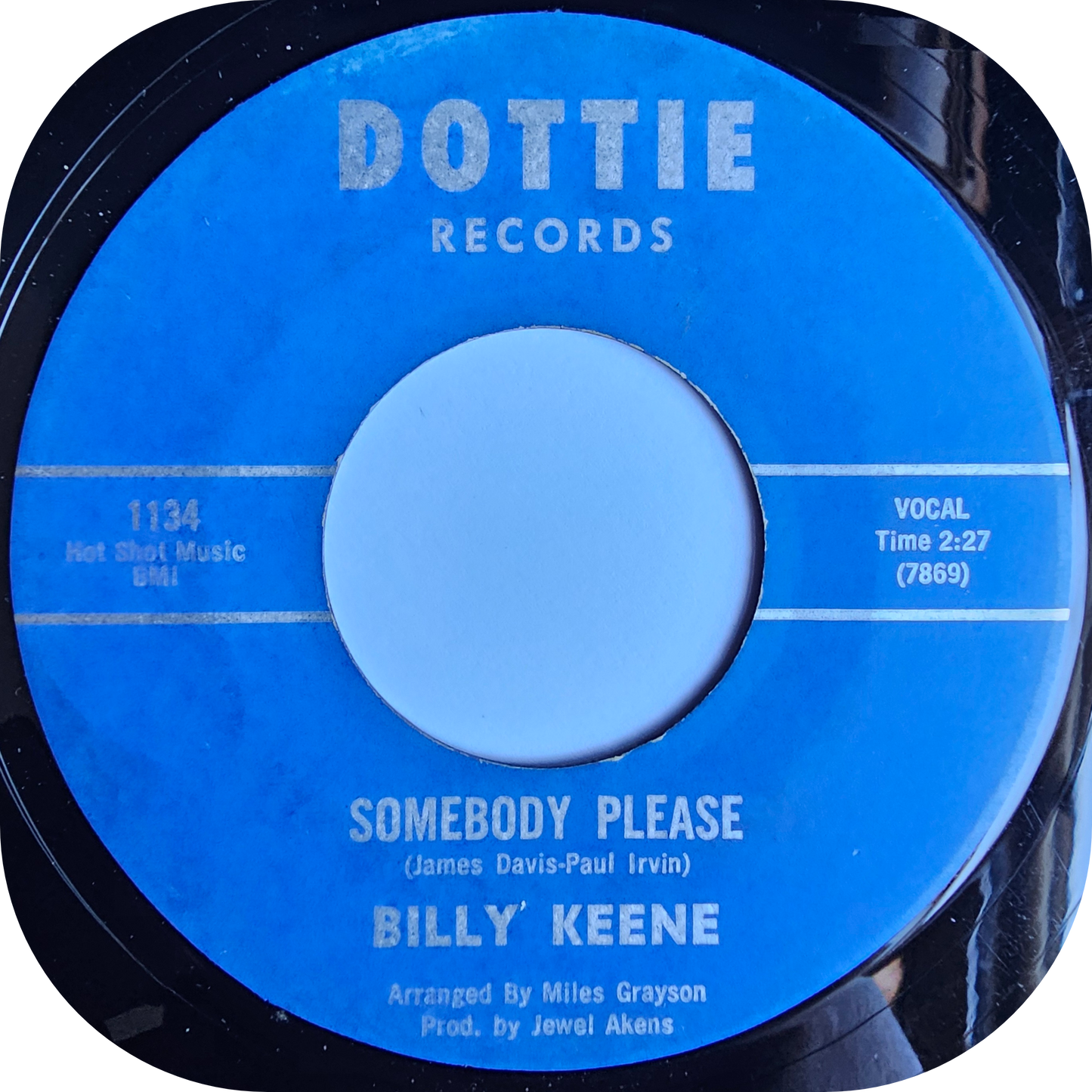 Billy Keene - Somebody Please - Dottie