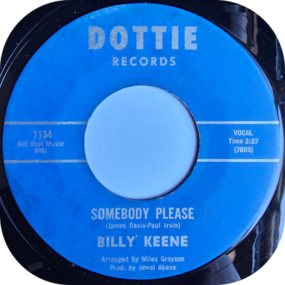 Billy Keene - Somebody Please - Dottie