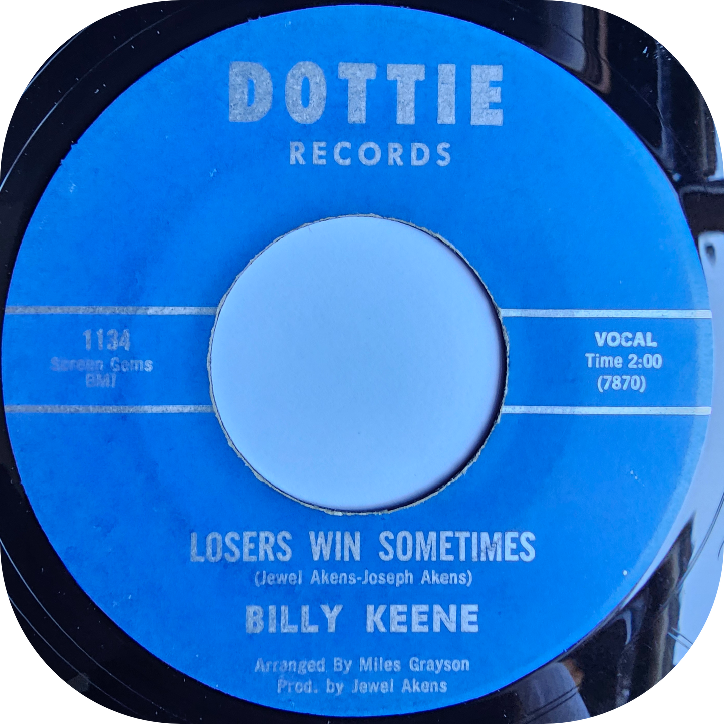 Billy Keene - Somebody Please - Dottie