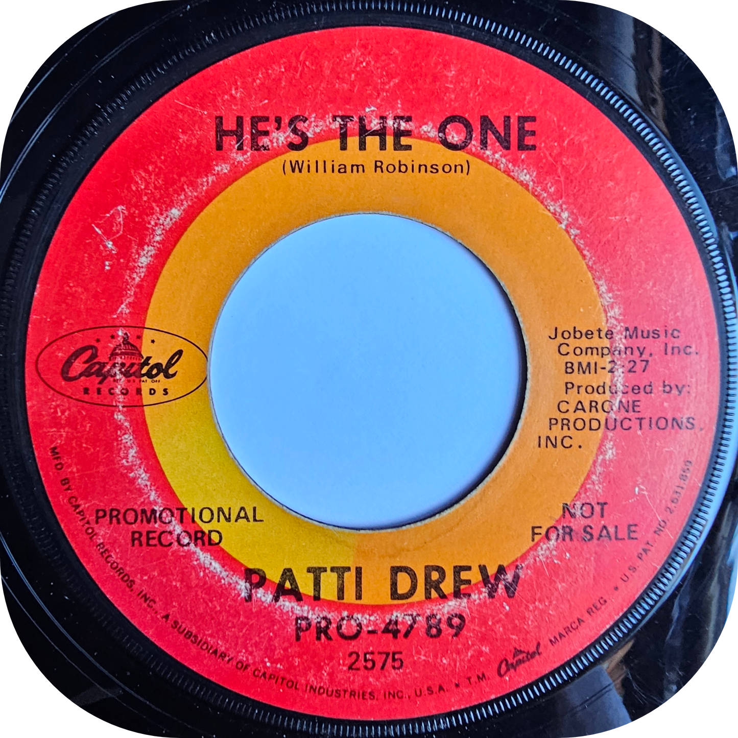Patti Drew - He's The One - Capitol DEMO