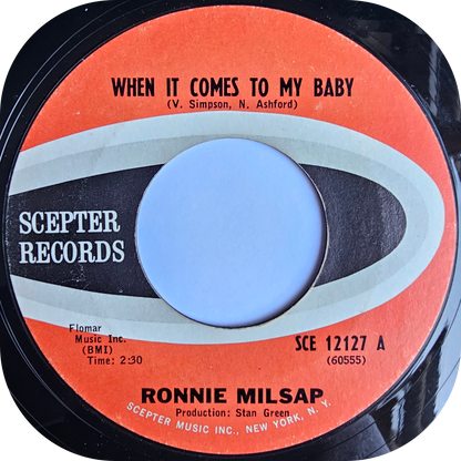 Ronnie Milsap - When It Comes To My Baby - Scepter