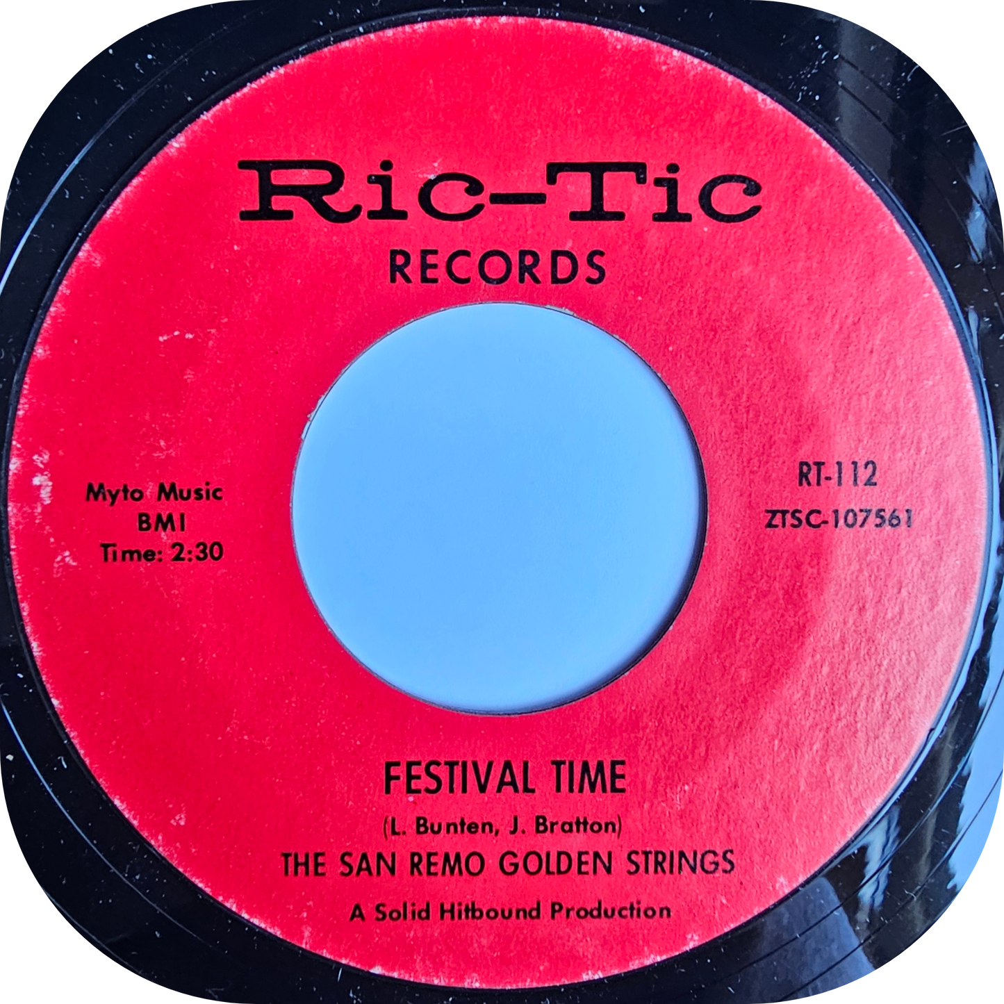 San Remo Golden Strings, The - Festival Time - Ric Tic
