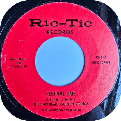 San Remo Golden Strings, The - Festival Time - Ric Tic