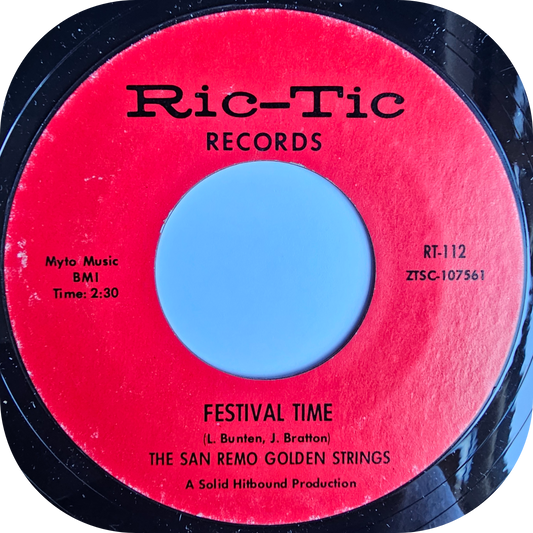San Remo Golden Strings, The - Festival Time - Ric Tic