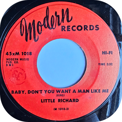 Little Richard - Baby Don't You Want A Man Like Me - Modern