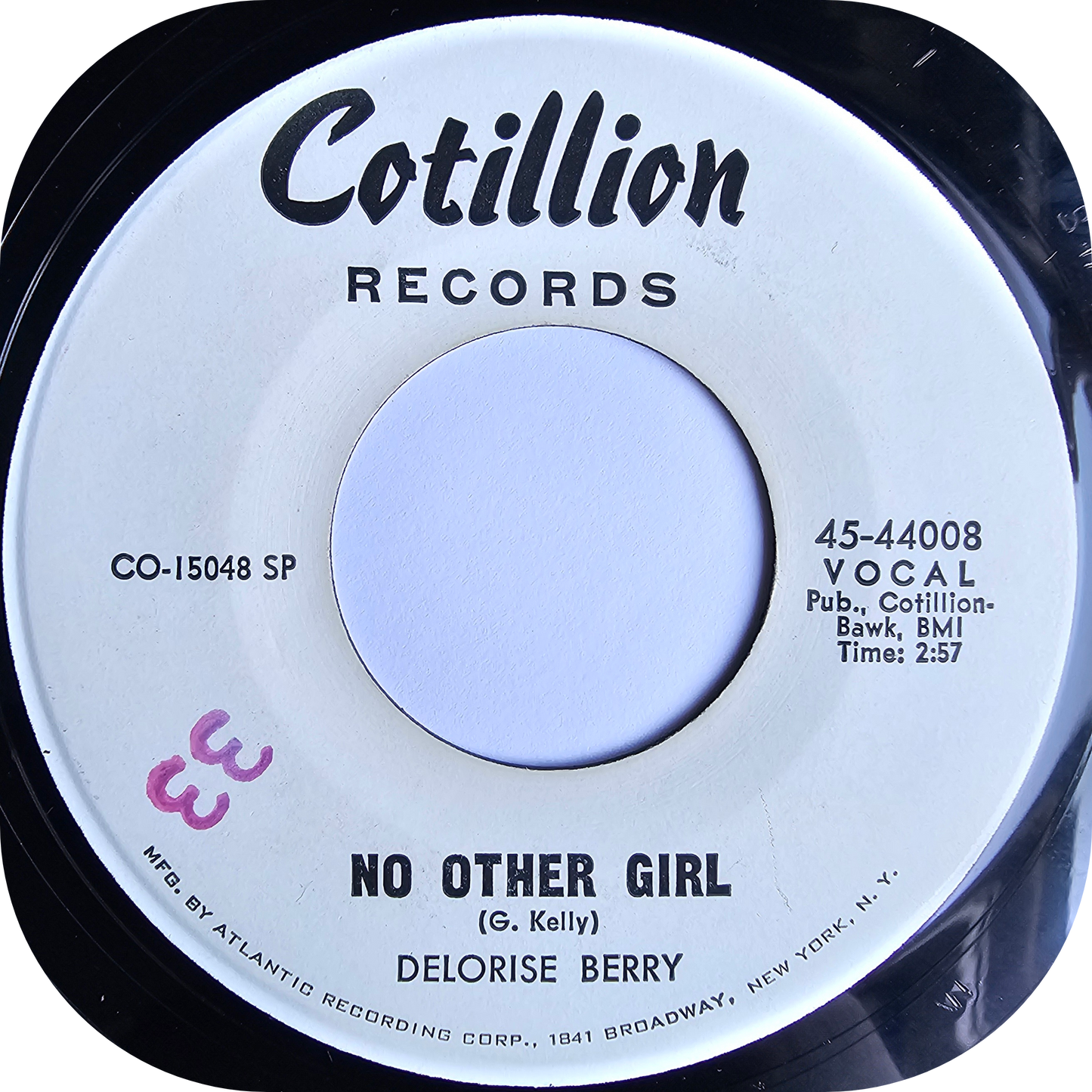 Delorise Berry - No Other Love - Cotillion