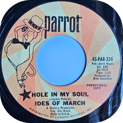 Ides Of March - Hole In My Soul - Parrot DEMO