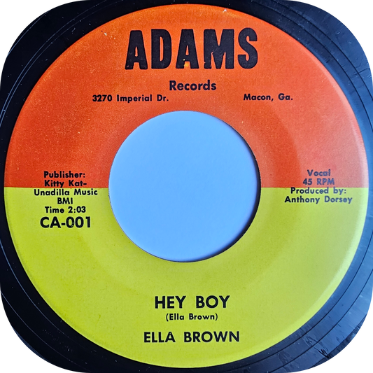 Ella Brown - Hey Boy - Adams
