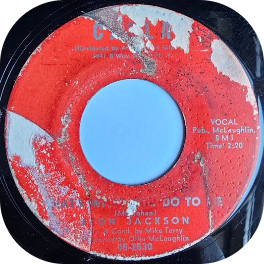 Deon Jackson - That's What You Do To Me - Carla