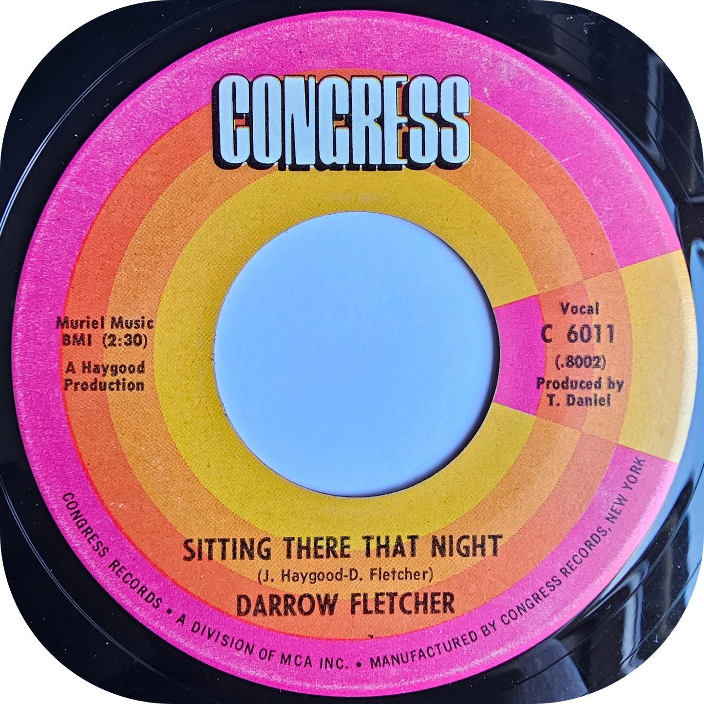 Darrow Fletcher - Sitting There That Night - Congress