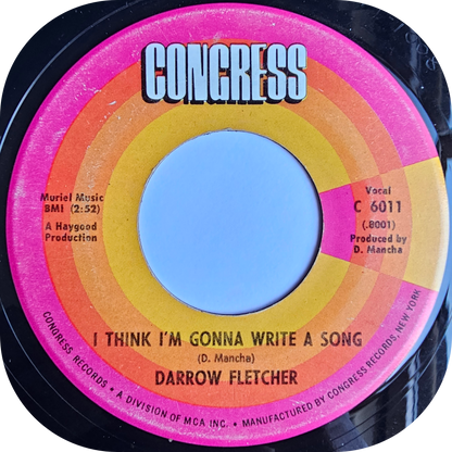 Darrow Fletcher - Sitting There That Night - Congress