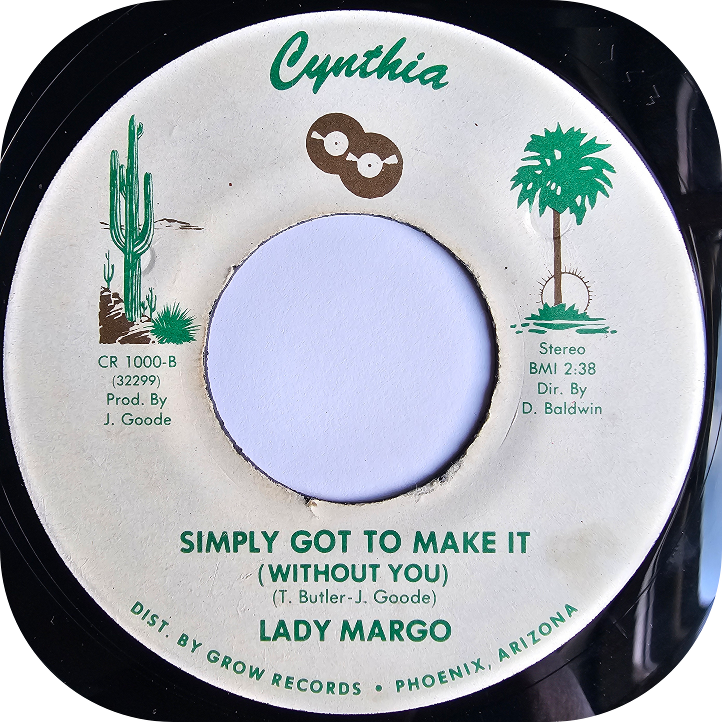 Lady Margo - Simply Got To Make It - Cynthia